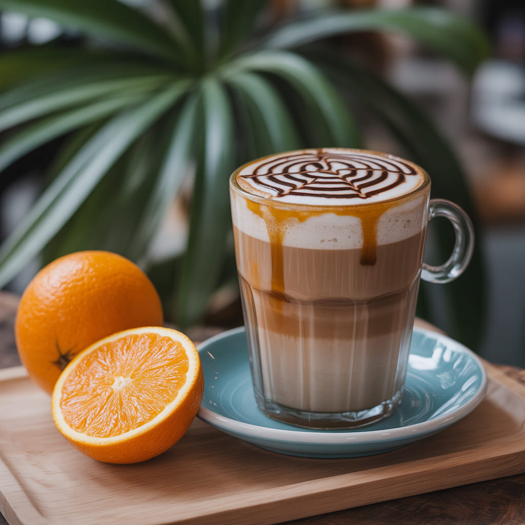 Orange Honey Latte – Signature Coffee Ottoman Coffee Brewers
